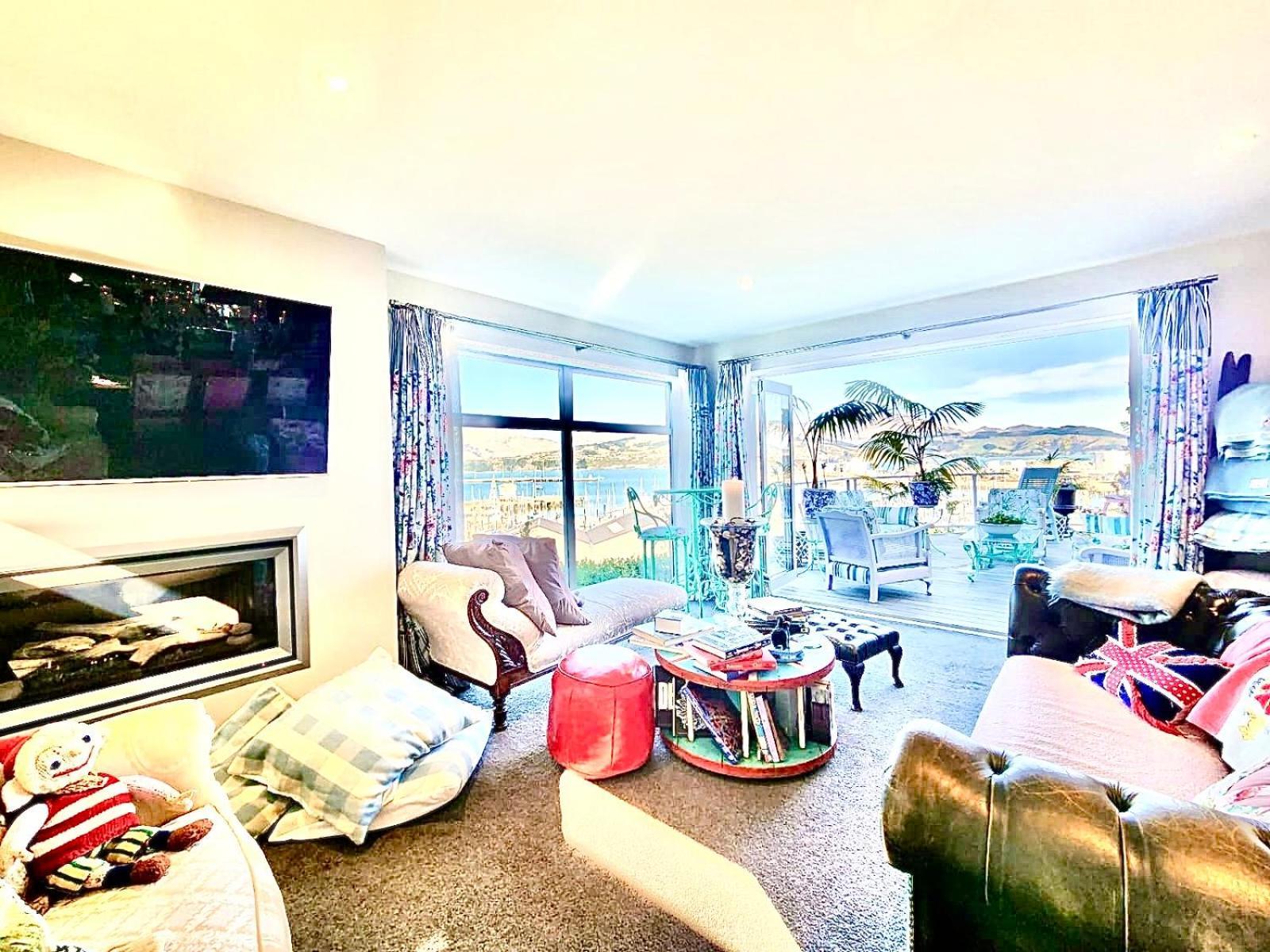 Sea Views In Luxury At Lyttelton Boatique House - 14 Km From Christchurch Kültér fotó